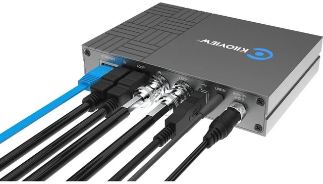 Alt view image 4 of 5 - Kiloview E3 Dual-Channel 4K HDMI 3G-SDI HEVC Video Encoder