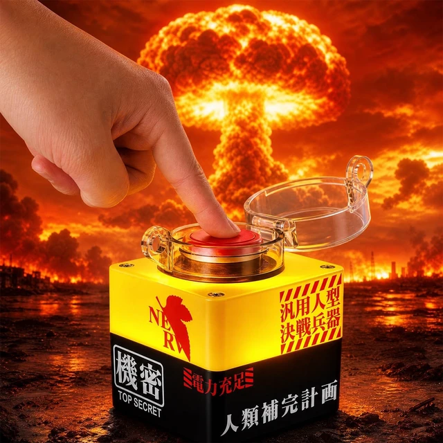 Alt view image 2 of 5 - Wireless PC Power Button, Detonator-Style PC Start Button with Cover