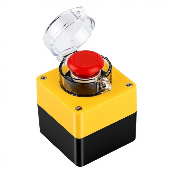 Main image of Wireless PC Power Button, Detonator-Style PC Start Button with Cover