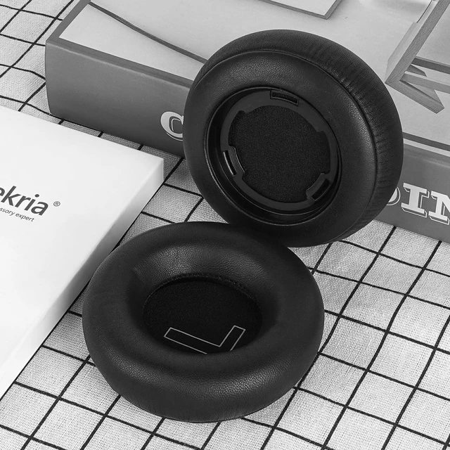 Alt view image 4 of 5 - Geekria Elite Sheepskin Replacement Ear Pads Compatible with Bang & Olufsen Beoplay H4 Headphones Ear Cushions, Repair Parts (Black)