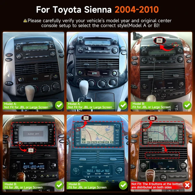 Alt view image 2 of 5 - KuTaiTai 9" Linux Car Radio for Toyota Sienna 2004-2010 Touch Screen