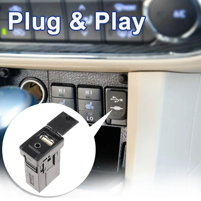 Alt view image 3 of 5 - YAOPEI 86190-0R010 Audio Auxiliary Jack USB AUX Port 8619052060
