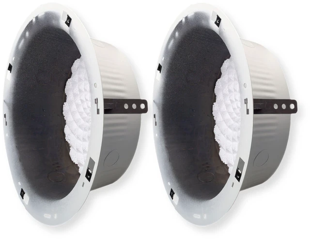 Main image of RE84 Pack of 2 Ceiling Speaker Enclosures, 8 Inch Recessed Steel Mounting Ring, Foam Insert, for Commercial Audio Installations, for use with Any Bogen Ceiling Grille or Assembly