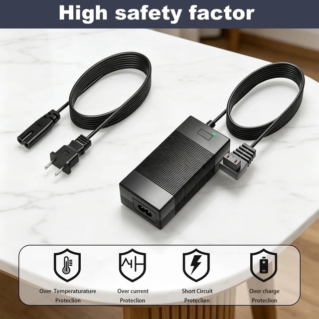 Alt view image 5 of 5 - Power Cord for Car Refrigerator Compatible with Alpicool, Bodega, Euhomy, BougeRV, ARB, ICECO, Setpower, JoyTutus Car Refrigerator Power Adapter Charger