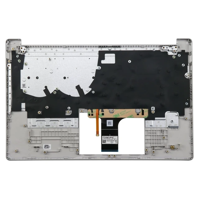 Alt view image 4 of 5 - BestParts Palmrest Keyboard Compatible with HP Laptop 15-FC / 15-FD Silver
