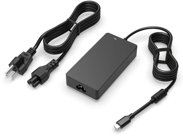 Main image of 130W USB C Charger Replacement for Dell Precision 5550 5750 5560 5760 3550 3560 3561 2in1 P91F P92F P104F P91F002 P92F002 P104F003 P104F004 Laptop Type C Power Adapter Supply Cord