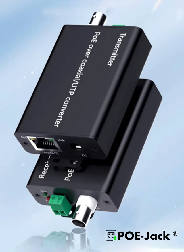 Alt view image 3 of 5 - IP/POE Extender Over Coax or Single Pair Network Cable