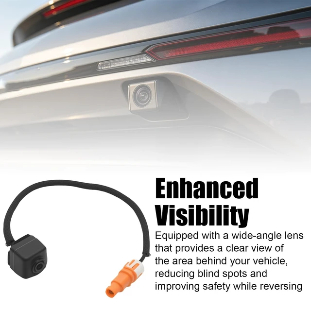 Alt view image 5 of 5 - VIKKSAER 84543080 Rear View Camera, Reverse Parking Assist Replacement for Chevrolet Malibu 2023-2024 1.5L 4Cyl, Replaces 42861580