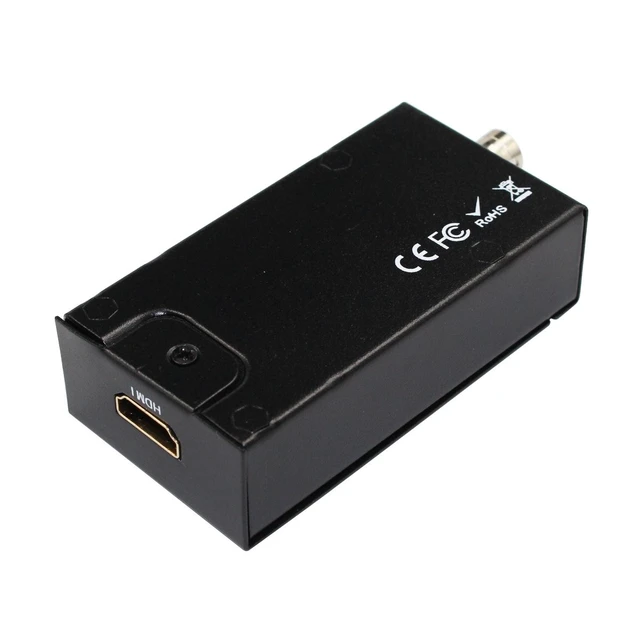 Alt view image 2 of 5 - 1080P 3G SDI to HDMI Converter Adapter Support HD-SDI / 3G-SDI Signals Showing SDI2DMI SDI to HDMI