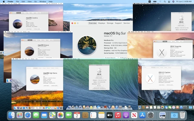 Alt view image 4 of 5 - Atelse 8-in-1 MacOS, Bootable Big SurCatalinaMojaveHigh SierraEl CapitanYosemiteMavericksMountain Lion, USB Drive 3.2, Full Install/Upgrade/Downgrade