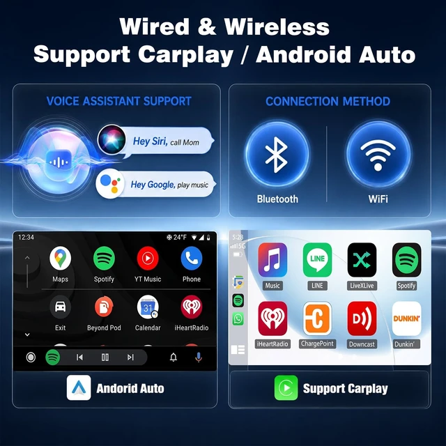 Alt view image 3 of 5 - 4+64G Android Car Radio for Toyota Tundra 2014-2021