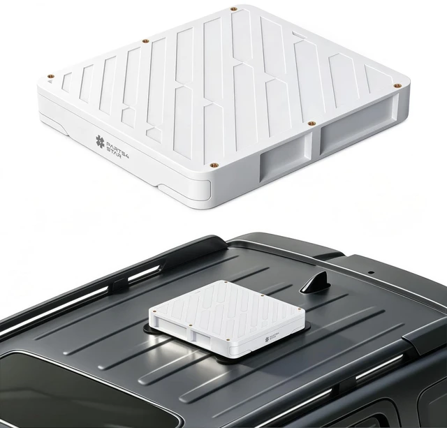 Main image of Starlink Mini Suction Cup Roof Car Mount, Quick-Release, ASA Armor Mount