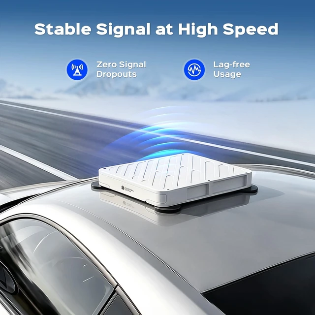 Alt view image 5 of 5 - Starlink Mini Suction Cup Roof Car Mount, Quick-Release, ASA Armor Mount