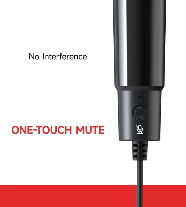 Alt view image 4 of 5 - ECHOMUSSY 2Pcs 10Ft Wired USB Microphone for Switch 2&1 Gaming/PS5/PS4/XBOXONE/PC Gaming, Plug and Play, One Button Mute, Dual Karaoke, Directional Pick Up, 179g Golden Weight