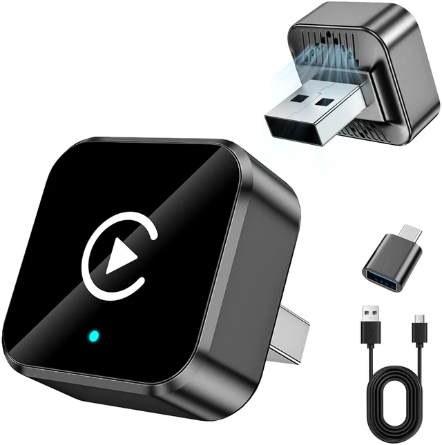 Main image of 2026 Upgraded Wireless CarPlay Adapter for iPhone & Android Android Phone