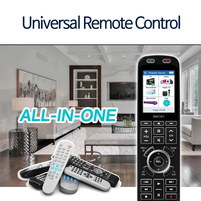 Alt view image 2 of 5 - Universal Remote Controller Bluetooth Smart Learning TV Audio AIR Conditioner Programmable IR