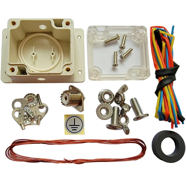Alt view image 2 of 5 - Radio Balun Antennas 1-30Mhz Shortwave Radio HAM Equipment NXO-100 Magnetic Balance Kit DIY