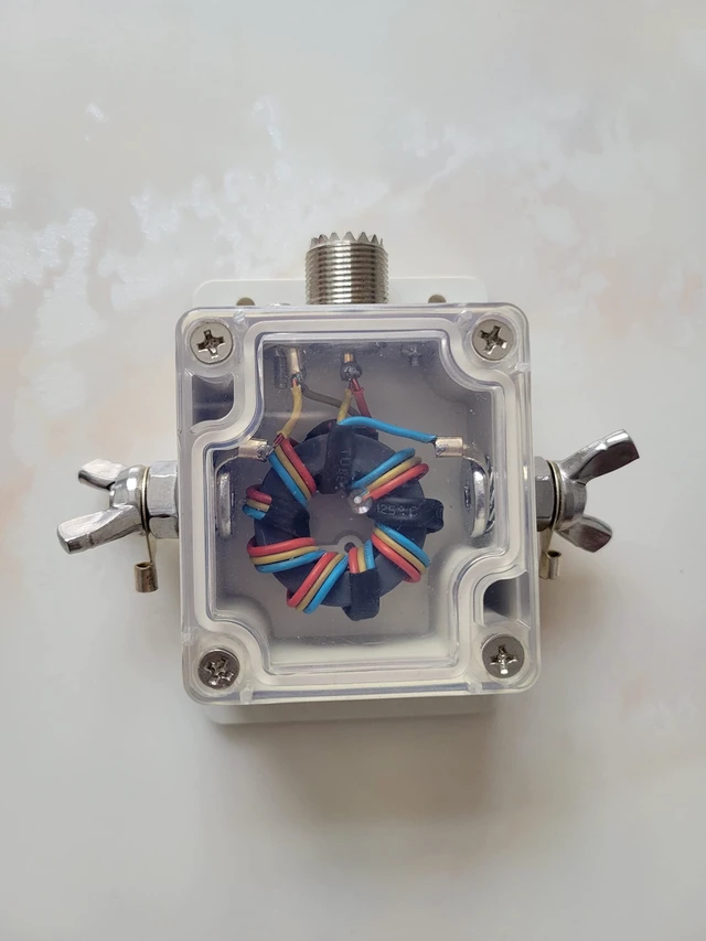 Alt view image 5 of 5 - Radio Balun Antennas 1-30Mhz Shortwave Radio HAM Equipment NXO-100 Magnetic Balance Kit DIY