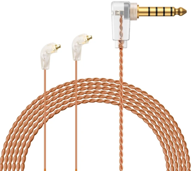 Main image of okcsc Aurora PRO ER4SR to 4.4mm Balanced Cable for ER4XR/ER3SE/ER2XR/ER3XR/ER2SE High-Purity Copper Hi-Fi Upgrade Wire, Ultra-Light 8.5g, TPU Jacket
