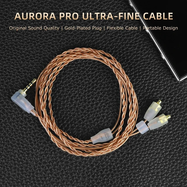 Alt view image 5 of 5 - okcsc Aurora PRO ER4SR to 4.4mm Balanced Cable for ER4XR/ER3SE/ER2XR/ER3XR/ER2SE High-Purity Copper Hi-Fi Upgrade Wire, Ultra-Light 8.5g, TPU Jacket