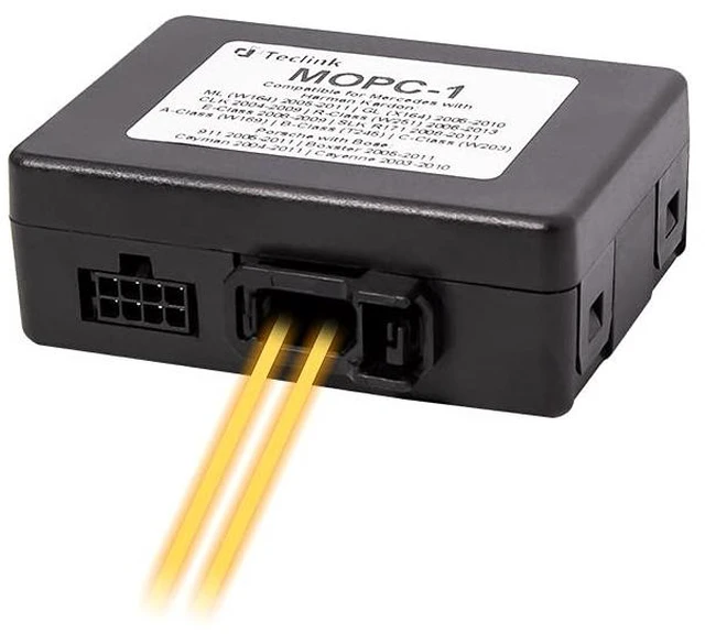Main image of DNL Teclink Optical Fiber Decoder Box for Car Stereo Mercedes ML W164 GL X164 E-Class (2008-2009) SLK (2008-2011) CLK-Class Porsche Cayenne: MOPC-1