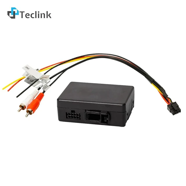 Alt view image 2 of 4 - DNL Teclink Optical Fiber Decoder Box for Car Stereo Mercedes ML W164 GL X164 E-Class (2008-2009) SLK (2008-2011) CLK-Class Porsche Cayenne: MOPC-1