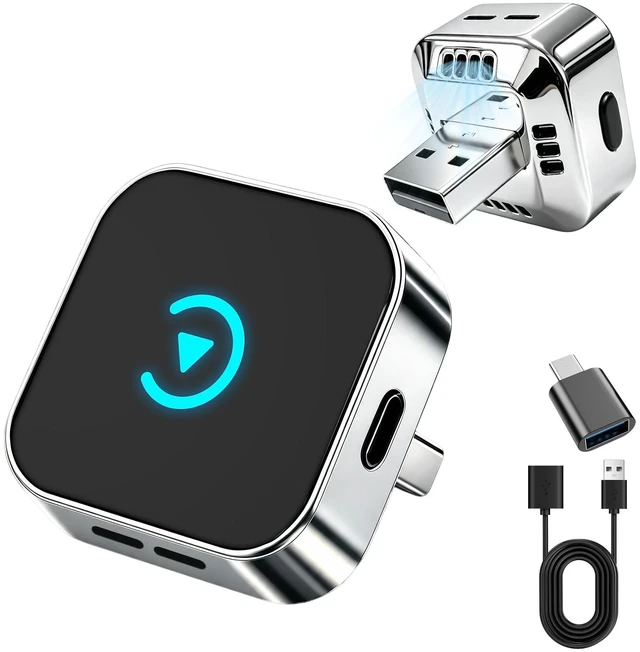 Main image of 2026 Upgraded Wireless CarPlay Adapter for iPhone & Android Android Phone