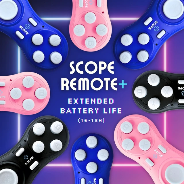 Alt view image 3 of 5 - Scope Remote- Remote for Anki. Customizable with Anki Add-on, Quizlet Compatible, Anki Controller. Pearl Pink (Matte), Plus (16-18 Hours Battery)