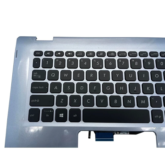 Alt view image 4 of 5 - Laptop Keyboard Compatible for ASUS VivoBook 14 TP412 F UA SF4100 C Shell