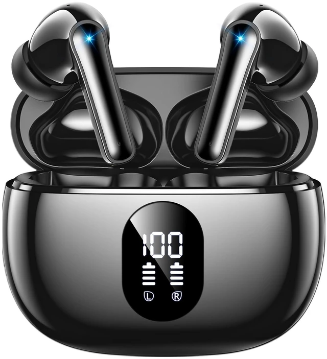 Main image of jaddsa Lightweight Bluetooth Earbuds with 48 Hours