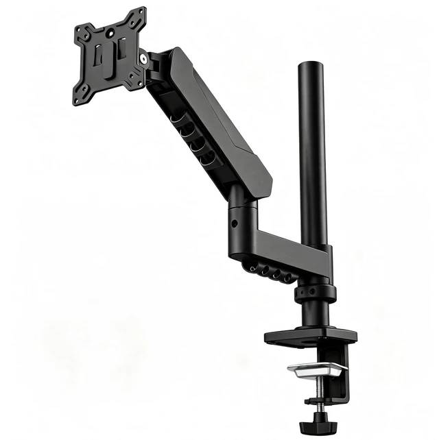 Main image of Pivotix Long Reach Monitor Arm, Single Arm Monitor Mount, 17-32 Inch, VESA