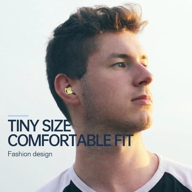 Alt view image 5 of 5 - Invisible Sleep Headphones,Sleep Earbuds for Side Sleepers,Small Comfortable Fit Noise Blocking Sleep Ear Buds,Bluetooth 5.3 Wireless Earbuds, in-Ear Ear Buds for Sleeping, Working (Green)