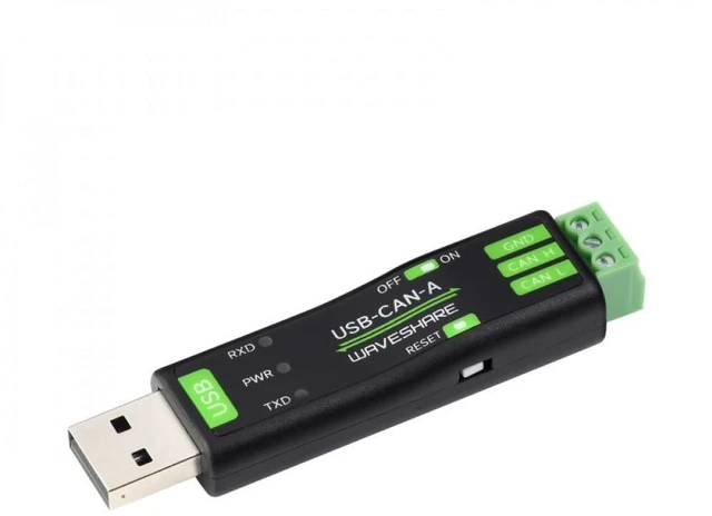 Main image of AmpOhm360 Waveshare USB to CAN Adapter STM32 Development Board for IoT Sensor Data Acquisition and PC Monitoring SKU-23635