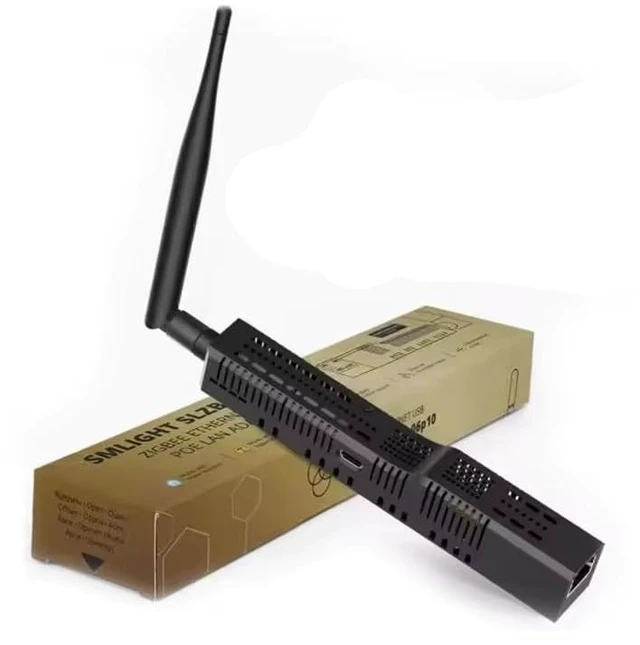 Main image of SLZB-06p10 Zigbee 3.0 to Ethernet, USB and WiFi Adapter with PoE, Works with Zigbee2MQTT, Home Assistant, ZHA, SLZB-06 P10 (SLZB-06p10)