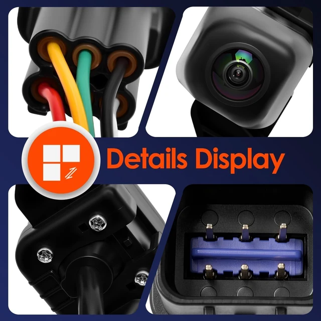 Alt view image 4 of 5 - Rear View Camera 95760-K4100 95760-K4000 Fits for Hyundai Kona 2019-2023 Car Backup Camera