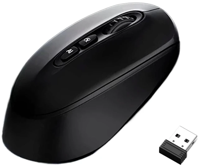 Main image of AI Business Productivity Mouse Create Charts, Tables, Reports & Presentations with AI, Voice Typing, Wireless Bluetooth Mouse, DeepSeek + iFlytek AI, 320H Battery.