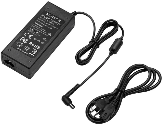 Main image of 24V 2.5A AC DC Power Adapter, Suitable for Replacing Samsung Soundbar HW-J355 J370 J450 J550 J551 JM37 JM47 H450 H550 H7500 K450 K550 K551 M550 Home Theater SoundShare Speaker System Power Cord