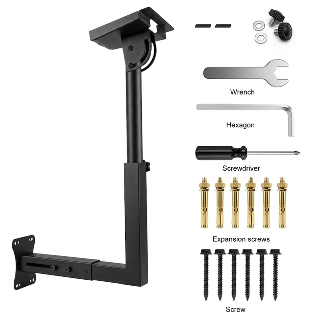 Alt view image 2 of 5 - Starlink Mount for 4/4X/V3, HeavyDuty 0180 Adjustable Pipe Adapter