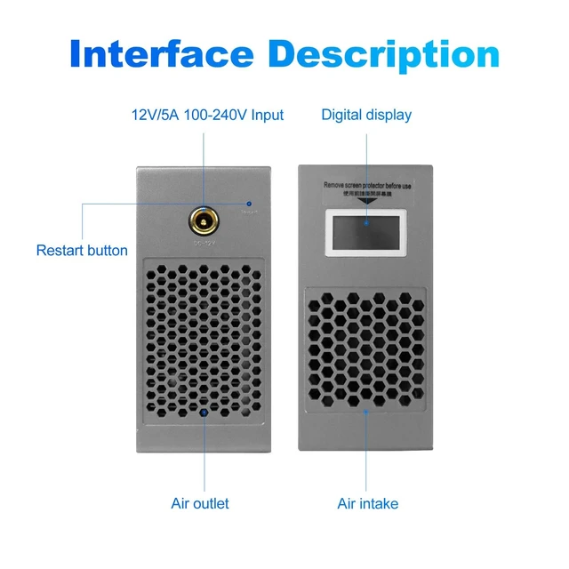Alt view image 4 of 5 - Lucky Miner LV07Pro, 3TH/S BM1370 ASIC, Lottery Bitcoin Miner, SHA-256 Algorithm, Quiet Low-Noise Operation, Ideal for Home & Casual Lottery Mining with Included PSU