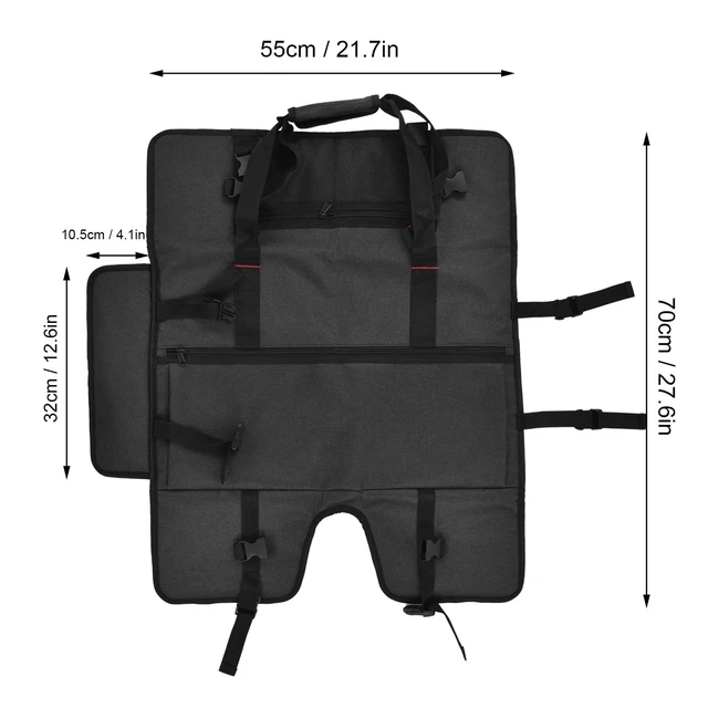 Alt view image 5 of 5 - 24in Portable Monitor Case, Protective Carrying Sleeve Monitor Travel Bag Lcd Screens Computer Peripherals Monitor Move Protect Case for Home Use