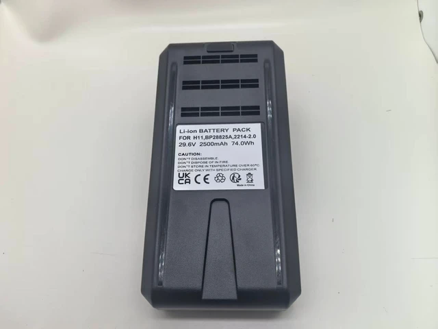 Alt view image 3 of 5 - Vacuum Battery 29.6V 2500mAh BP28825A, Dual-Brand Fit, Compatible with Midea P7/P7 Flex/P7 Max/P7 Young/Q8, Compatible with Eureka H11 Wireless Handheld Vacuum