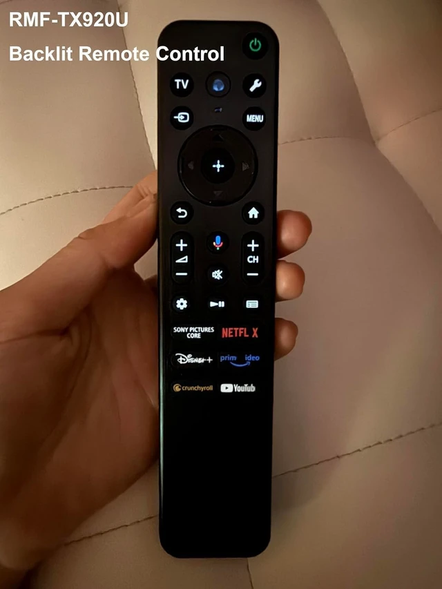 Alt view image 2 of 5 - RMF-TX920U Voice Remote for Sony Smart TV Remote Replacement (Backlight) for Sony Bravia 7 Bravia 8 Bravia 9 TVs 2024