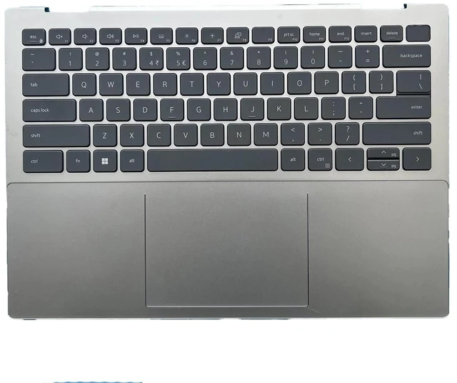Main image of New Replacement for Dell Inspiron 14 7420 7425 2-in-1 Laptop Palmrest Upper Case Backlit Keyboard Touchpad Assembly Part NDRPP 0NDRPP VG9M1 0VG9M1 05N0WD 5N0WD Silver