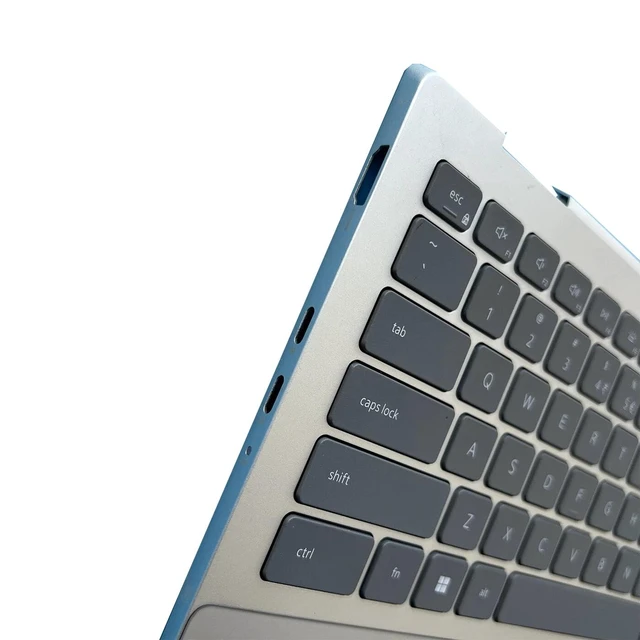 Alt view image 4 of 5 - New Replacement for Dell Inspiron 14 7420 7425 2-in-1 Laptop Palmrest Upper Case Backlit Keyboard Touchpad Assembly Part NDRPP 0NDRPP VG9M1 0VG9M1 05N0WD 5N0WD Silver