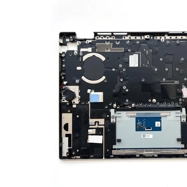Alt view image 5 of 5 - New Replacement for Dell Inspiron 14 7420 7425 2-in-1 Laptop Palmrest Upper Case Backlit Keyboard Touchpad Assembly Part NDRPP 0NDRPP VG9M1 0VG9M1 05N0WD 5N0WD Silver