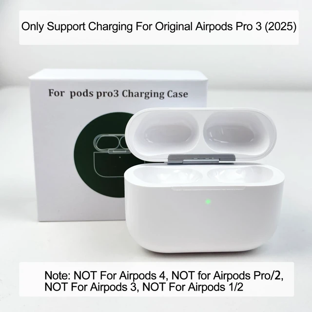 Alt view image 2 of 5 - Wireless Charging Case Compatible with AirPods Pro 3(2025) ^^ USB-C Port ^^ Charger Case Replacement for AirPods Pro 3 New Released ^^ with Bluetooth Pairing Sync Button ^^