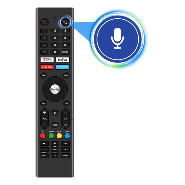 Alt view image 2 of 5 - Remote Control Replace fit for SYLVOX 24 Inch I 32 Inch TV 12 Volt Smart TV