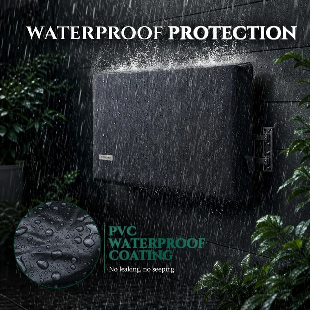 Alt view image 4 of 5 - MR.COVER Outdoor TV Cover 49 to 50 Inch Weatherproof, Cover Size 48x30 Inch
