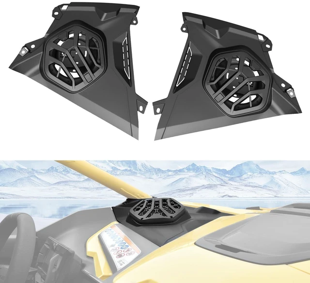 Main image of XUTVOTOR Front Dash Speaker Pods for 2024-2026 Can-Am Maverick R MAX X RS