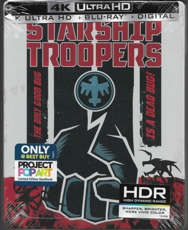 Main image of Starship Troopers 4K UHD Blu-ray Disc Exclusive Steelbook